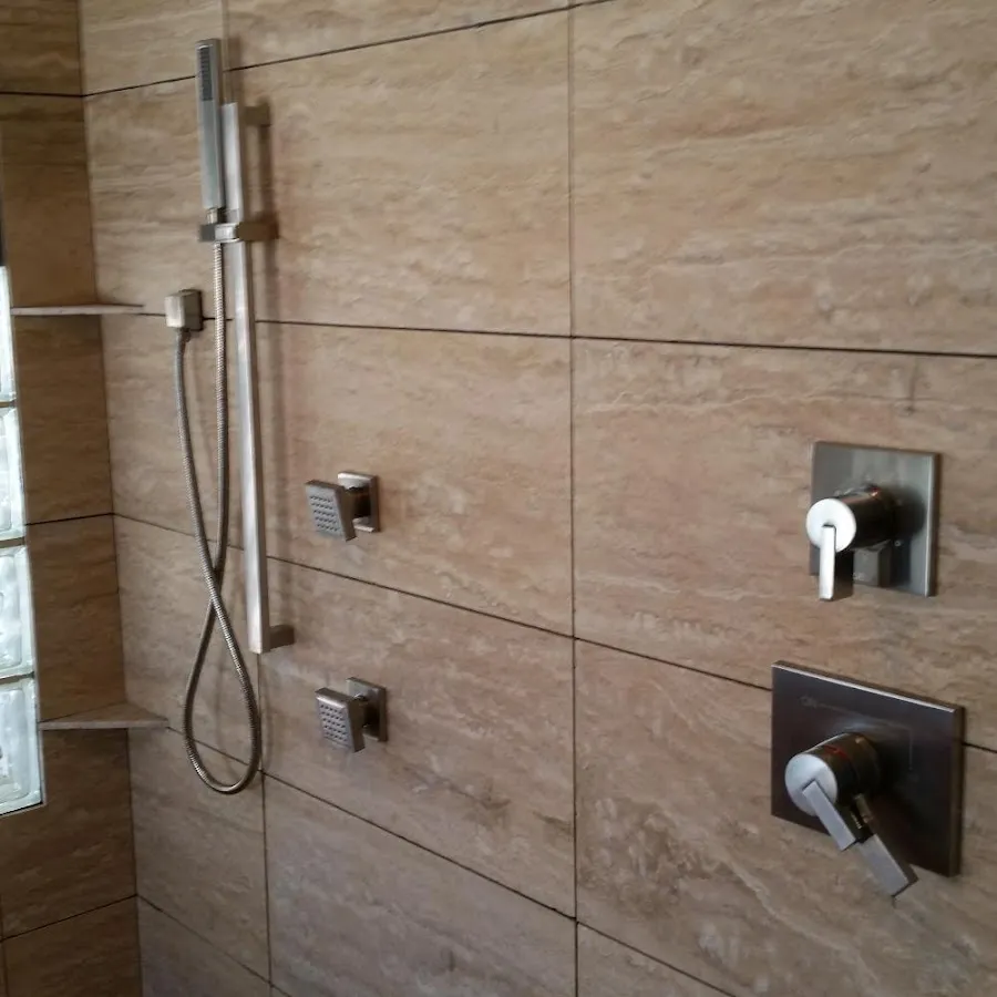 Shower fixture installation for Water Heater Replacement in West Lealman